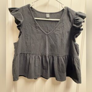 SHEIN Black Top Size Small EUC